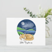 Hello, Editable We're New to the Neighborhood Invi 招待状 (スタンド正面)