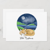 Hello, Editable We're New to the Neighborhood Invi 招待状 (正面/裏面)