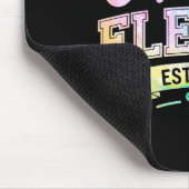 Hello Eleven Est 2014 Coquette Bow 11th Birthday G マウスパッド (コーナー)