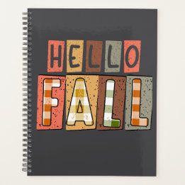 Hello Fall Agenda Design プランナー手帳