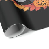 Hello Fall Funny Sloth Halloween pumkin Classic T- ラッピングペーパー (ロールコーナー)