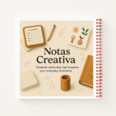Hello Fall Notebook Design ノートブック (裏面)
