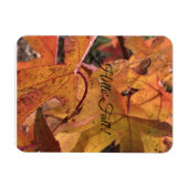 "Hello Fall!" Refrigerator Magnet マグネット (横)