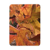 "Hello Fall!" Refrigerator Magnet マグネット (縦)
