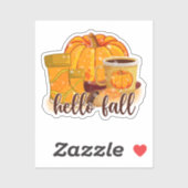 Hello Fall Sticker シール (シート)