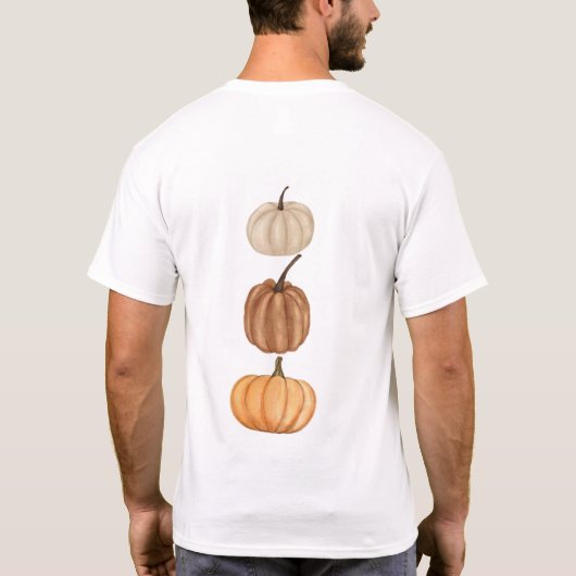 hello fall tシャツ (裏面)