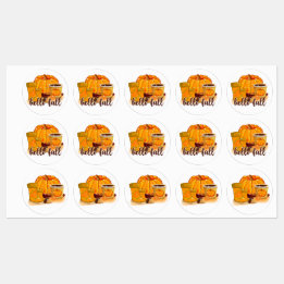 Hello Fall Tags Set ラベル