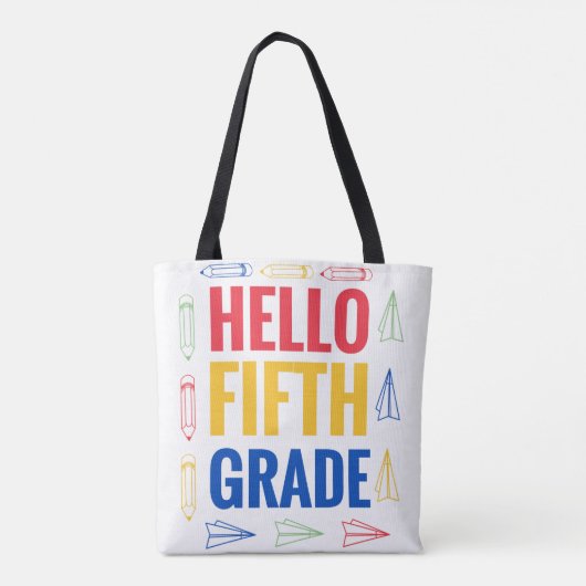 Hello Fifthグレード トートバッグ (裏面)