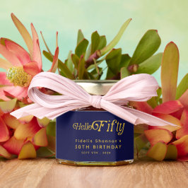 Hello Fifty Retro 50th Birthday Party