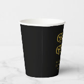 Hello Fifty Retro 50th Birthday Party  紙コップ (右)