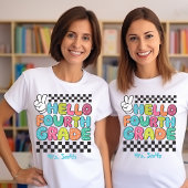 Hello First Gradeカスタマイズ可能Tシャツ Tシャツ