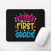 Hello First Gradeチーム1年生新学期Te マウスパッド (マウス)