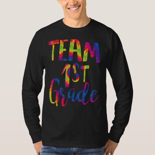 Hello First Gradeチーム1年生新学期Te Tシャツ (正面)