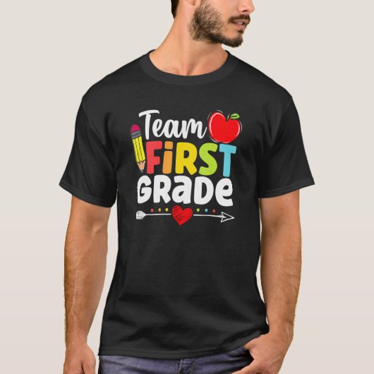 Hello First Gradeチーム1年生 Tシャツ (正面)