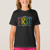 Hello First Grade新学期 Tシャツ (正面)