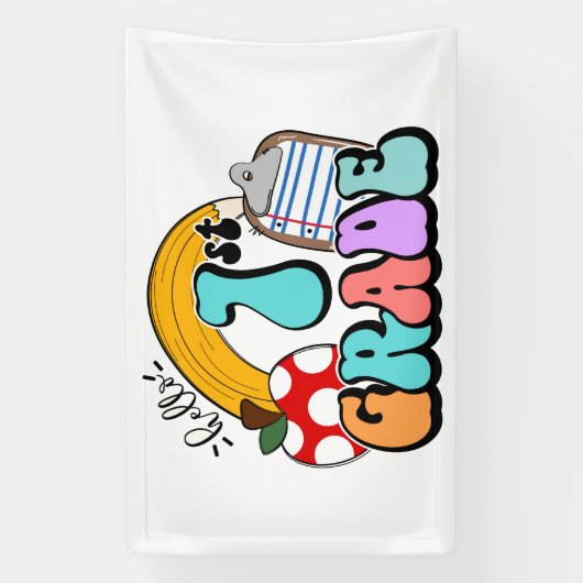 Hello First Grade 横断幕 (縦)