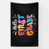 Hello First Grade 横断幕 (縦)