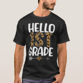 Hello First Grade Tシャツ (正面)