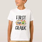 Hello First Grade Tシャツ (正面)