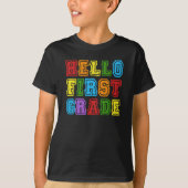 Hello First Grade Tシャツ (正面)