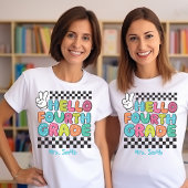 Hello Four Gradeカスタマイズ可能Tシャツ Tシャツ