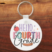 Hello Four Grade新学期 キーホルダー (正面)