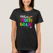 Hello Four Grade新学期 Tシャツ (正面)
