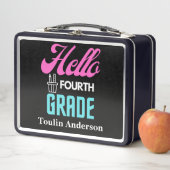 Hello Four Grade,新学期 メタルランチボックス (インサイチュ)