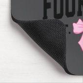 Hello Fourteen Est 2012 Coquette Bow 14th Birthday マウスパッド (コーナー)