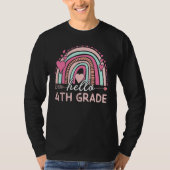 Hello Fourth Grade Team Back to School 4th Grade T Tシャツ (正面)