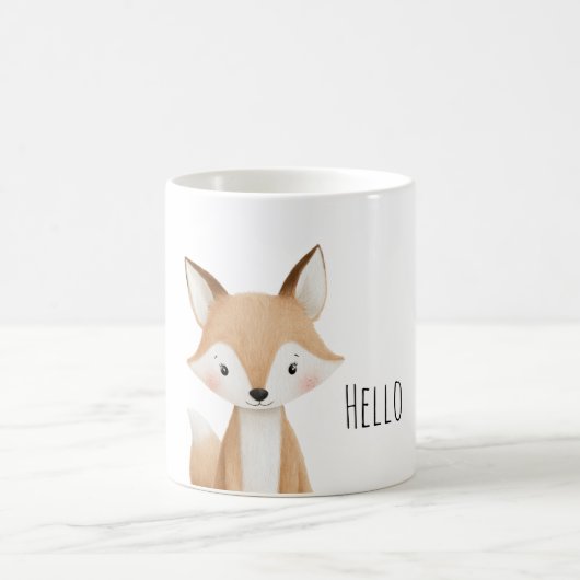Hello Fox コーヒーマグカップ (中央)