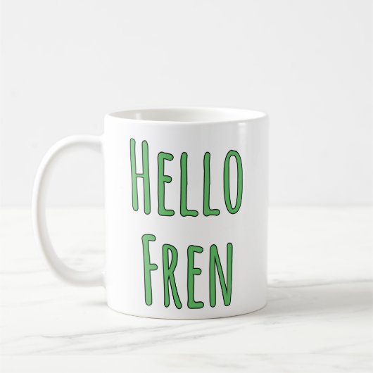 Hello Fren コーヒーマグカップ (左)