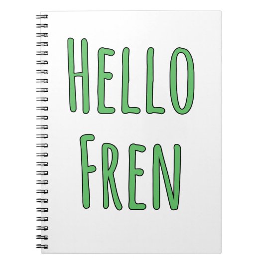 Hello Fren ノートブック (正面)