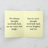 Hello Friend 5グリーティングカード サンキューカード (内部)