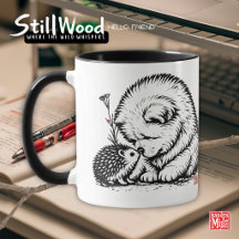 HELLO FRIEND • StillWood • チョウチョウ犬とハリネズミ