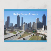 Hello From Atlantaはがき ポストカード (正面)