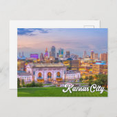 Hello From Beautiful Kansas City, Missouri, Usa ポストカード (正面/裏面)