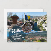 Hello From Boisan and Vantia Postgca ポストカード (正面/裏面)