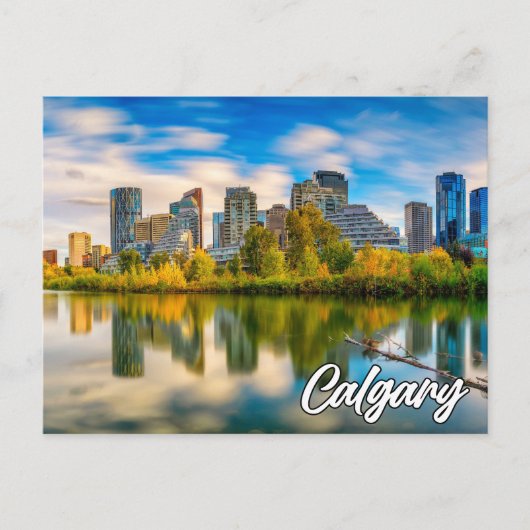 Hello From Calgary, Alberta，カナダ ポストカード (正面)