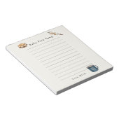 Hello from camp, summer camp  ノートパッド (アングル)