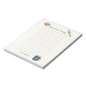 Hello from camp, summer camp  ノートパッド (回転)