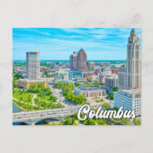 Hello From Columbus, Ohio, 統一された州 ポストカード (正面)