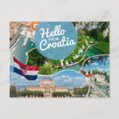 Hello From Croatiaはがき ポストカード (正面)