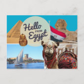 Hello From Egyptはがき ポストカード (正面)
