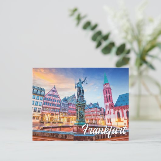 Hello From Frankfurt, Germany ポストカード (スタンド正面)
