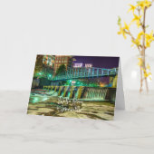 Hello From Greenville, South Carolina Reedy River カード (黄色い花)