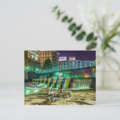 Hello From Greenville, South Carolina Reedy River ポストカード (スタンド正面)