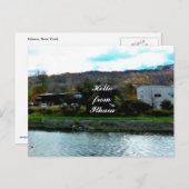 HELLO FROM ITHACAポストカード ポストカード (正面/裏面)