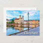 Hello From Lucerne, Switzerland ポストカード (正面/裏面)