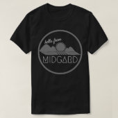 Hello from Midgard lite Tシャツ (デザイン正面)